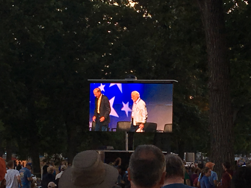 Listening to Gene Kranz, Fred Haise, Jim Lovell, Buzz Aldrin, Walt Cunningham, and Frank Borman speak was incredible.
